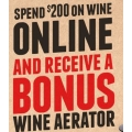 Dan Murphy’s - Free Wine Aerator (code)! Minimum spend $200