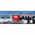 Dan Murphy&#039;s - Delivery Offer: Power and Precision Shiraz Pack $149/6 bottles bundle (Was $293)