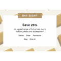 David Jones - 24 Hours Sale: Take a Further 25% Off Men&#039;s Fashion, Shoes &amp; Accessories