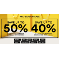 David Jones - Mid Season Sale: Up to 50% Off Fashion; Shoes; Accessories &amp; Homeware e.g. PUMA Eskiva Mid Sneaker $20 (Was $98)