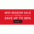 David Jones - Mid Season Sale Extended: Up to 50% Off 15000+ Items [In-Store &amp; Online]
