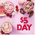 Boost Juice App - Raspberry Ripple, Crumble or Meringue for $5! Today Only