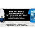 Get 50% Off Any Top When You Buy Men&#039;s Footwear @ DC Shoes