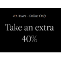 David Jones 40 Hour Sale - Further 40% Off Clearance Items (Already Up to 70% Off) e.g. Tommy Hilfiger Leather Sneaker $77.4 (Was $189) etc.