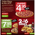  [ACT] All Day, Everyday Value Deals @ Pizza Hut! $4.95 Pizza