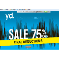 Up to 75% off SALE by YD!