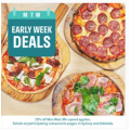 Deliveroo - MTW Early Week Deals: 20% Off Participating Stores (Sydney &amp; Adelaide)