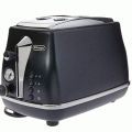 Amazon A.U - DeLonghi CTOE 2003BL Icona Elements 2 Slice Toaster $52 Delivered (Was $149)