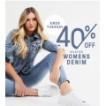 Just Jeans - 24 Hours Flash Sale: 40% Off Women&#039;s Denims 
