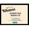 DFO Ultimate Weekend Outlet Sale - 80+ Outlets on sale - March 8-10