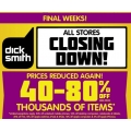 Dick Smith Final Weeks Sale - 40-90% Off 1000&#039;s of Items: Philips In Ear SHE3900 Green $2.69, ENERGIZER ECR2430 Lithium