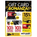 Gift Card Bonanza @ Dick Smith - FREE Gift Cards up to $180 for Selected Purchases