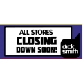 Dick Smith Final Shutdown Sale: Up to 80% Off Storewide: iPod Touch 16GB $237.15, JACKSON 2 Way Trvlr PB,USB,Su $10.49 etc.
