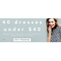 40 Dresses Under $40! Selected Styles Only @ Dissh