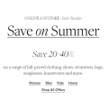David Jones - Summer Sale:  20-40% Off on a Range of Full-Priced of Clothing, Shoes &amp; Accessories - 48 Hours Only