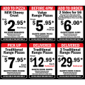 Two sides from $6, Value Range from $5.95 - Expire 22 January