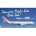 Webjet - Domestic sale flights from $88 one way