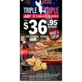 Domino&#039;s Pizza - Any 3 Pizzas &amp; 3 Sides from $36.95 Delivered