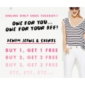 Dotti - Denim Jeans &amp; Skirts Sale - Buy 1 Get 1 Free! Ends Tues, 1st Sept.