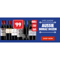 First Choice Liquor - Aussie Shiraz Dozen $99/Bundle + Free Delivery (Save $77)