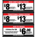 Voucher Coupons Valid until 21/7/2013 @ Dominos Pizza