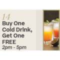 The Coffee Club - Buy One Cold Drink Get One Free via Rewards App! Today Only