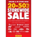 Anaconda - Flash Sale: 20%-50% Off Storewide (In-Store &amp; Online)