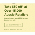 eBay - 10% Off Over 15000 Retailers (code)! Min. Spend $500 