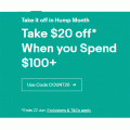 Take $20 off  When You Spend $100 @ eBay