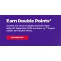 Virgin Australia - Earn Double Velocity Points (code)