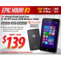 Shopping Express - HP Stream 8 Tablet - $139 + Delivery (1 Hour Deal)
