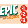 7-Eleven - Epic Wednesday Deals: $1 Cheezels &amp; French Fries or Snickers Crisper Bar; $2 V varieties, Sour Patch Lolly