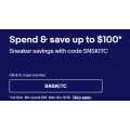eBay - Spend &amp; Save: Up to $100 on Shoes and Trading Cards (code)
