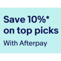 eBay - Afterpay Sale: 10% Off Thousands of Sellers - Min. Spend $100 (code)