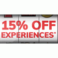 Deals.com - Take a Further 15% Off Experiences - Minimum Spend $39 (code)