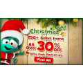 Christmas in July! 30% Off 250+ Selected Items on Sale @ CrazySales - ends 7 July