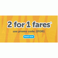 Tiger Air - 2 for 1 Domestic Flight Fares (code)! 4 Days Only