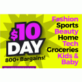 Catch - $10 Day Sale: 980+ Bargains: Billie Hunter Shoe $5.99 (Was $39.99); Matchbox Airport Cars 5-Pack $9.99 (Was $16.99) ETC.