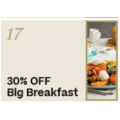 The Coffee Club - 30% Off Big Breakfast via Rewards App! Today Only