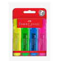 [Prime Members] Faber-Castell Textliner 46 Ice Superfluorescent Highlighter, Assorted 4 Pack $2.8 Delivered (Was $5.45) @