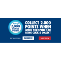 First Choice Liquor - Collect 2,000 BONUS POINTS when you spend $50 Using Click &amp; Collect (code)