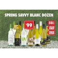  First Choice Liquor - Wine Bundle Sale: Minimum 50% Off + Free Delivery e.g. Spring Savvy Blanc Dozen $99 Delivered (Was $200) etc.