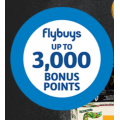 First Choice Liquor - 1,000/2,000/3,000 Flybuys Bonus Points - Minimum Spend $30/$50/$100 on Selected Items 