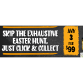 First Choice Liquor - Easter Long Weekend Deal: Any 3 for $99