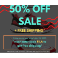 FILA - EOFY Frenzy: 50% Off Everything + Free Shipping (code)