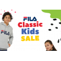 FILA - Flash Sale: 50% Off Kids Classics Clothing (In-Store &amp; Online)