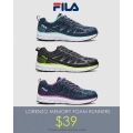 FILA - Weekend Sale: Lorenzo Memory Foam Runners $39 (Was $120)
