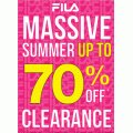 FILA - Massive Summer Clearance Sale: Up to 70% Off Everything e.g. Men’s Memory Imperative Runner $36.4 (Was $109.1)