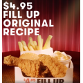 KFC - Original Recipe Fill Up Box $4.95 (All States)