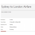 Vietnam Airlines - Return Flights from Sydney to London $1079 @ Flight Centre
